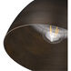 Holmes 1 Light 9 inch Rubbed Bronze Mini Pendant Ceiling Light